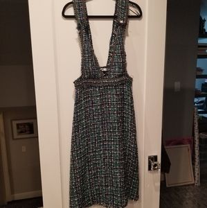 Zara Tweed Midi Jumper Large NWT